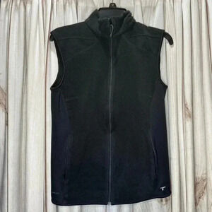 Columbia Women’s Titanium Fleece Vest Size Medium Black Full Zip